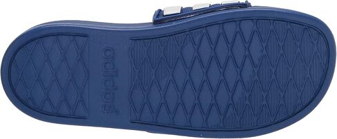 adidas Kids Adilette Comfort Adjustable Slides Sandal, Team Royal Blue/White/Team Royal Blue, 10 US Unisex Toddler in Saudi Arabia
