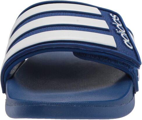 adidas Kids Adilette Comfort Adjustable Slides Sandal, Team Royal Blue/White/Team Royal Blue, 10 US Unisex Toddler in Saudi Arabia
