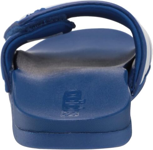 adidas Kids Adilette Comfort Adjustable Slides Sandal, Team Royal Blue/White/Team Royal Blue, 10 US Unisex Toddler in Saudi Arabia