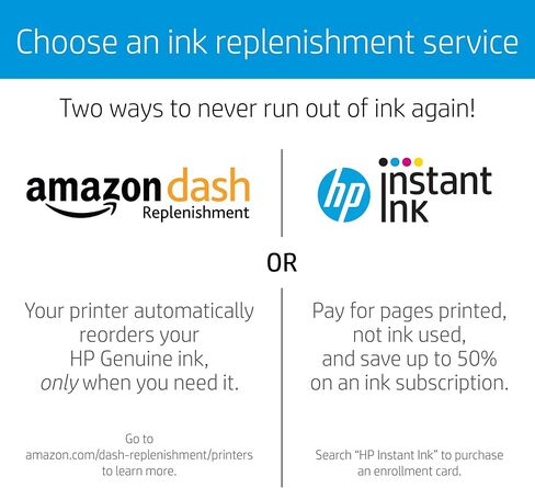 HP OfficeJet 3830 All-in-One Wireless Color Printer with Mobile Printing, HP Instant Ink & Amazon Dash Replenishment Ready (K7V40A) (Renewed) in Saudi Arabia