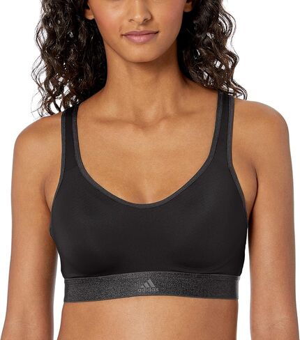 adidas Women's Stronger For It Workout Racer Bra in Kuwait
