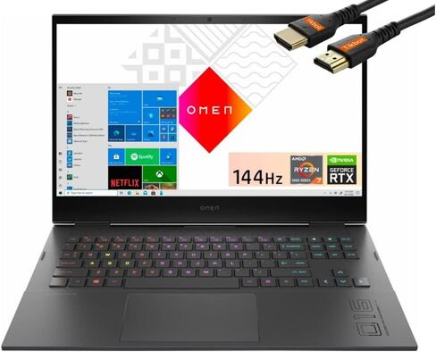 HP Victus 15.6" 144Hz 1080p Gaming Laptop - AMD Ryzen 7 5800H GeForce RTX 3050 Ti Windows 11 w/HDMI (Victus 16GB RAM | 1TB PCIe SSD) in Saudi Arabia