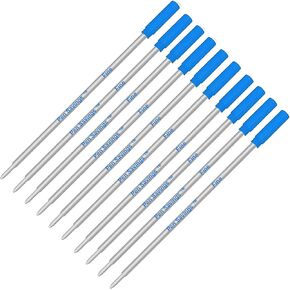 Pen Savings Ballpoint Pen Refills Compatible with Cross Ballpoint Pens, 10 Pack, Fine Point, Smooth Writing, 0.8mm Tip (Black)