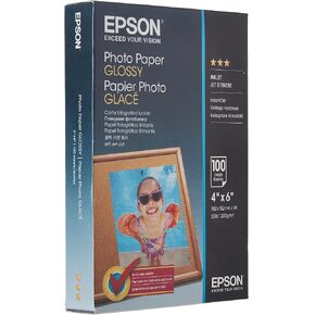 Epson Photo Paper Glossy - Borderless - S042038, 4" x 6" (100 sheets) in Saudi Arabia