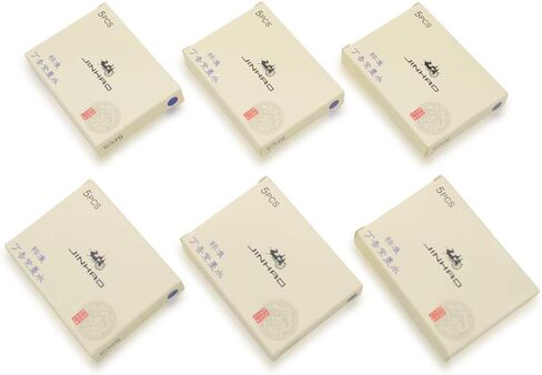30pcs JINHAO Ink Cartridges Fountain Pen Refills for JINHAO and Baoer Pen Standard Size(Black) in Kuwait