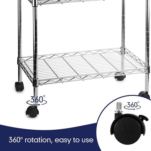 8 Pieces 2 Inch Cart Casters Wheels Replacement Cart Casters with Brake Nylon Plastic Rolling Small Cart Caster Wheels Furniture Casters Swivel Plate Casters for Office Chairs Table in Saudi Arabia