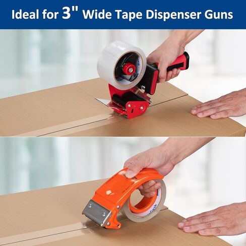 شريط تغليف شفاف من بينجيسك 1.9 انش × 65 ياردة، 18 لفة، قلب 3 انش، اجمالي 1170 ياردة، شريط تغليف شديد التحمل للشحن ونقل الختم والبريد in Kuwait