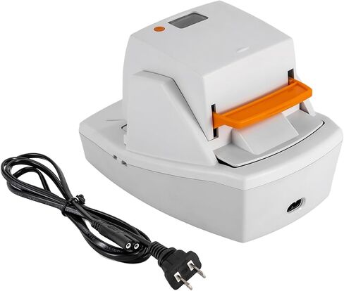 دباسة مكتبية كهربائية شديدة التحمل، 70 ورقة دباسة محمولة أوتوماتيكية مسطحة، هادئة، خالية من المربى وسهلة إعادة التحميل للاستخدام في المكتب والمنزل والمدرسة، مع 5500 دبوس كهدية in Kuwait