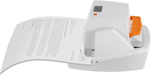 دباسة مكتبية كهربائية شديدة التحمل، 70 ورقة دباسة محمولة أوتوماتيكية مسطحة، هادئة، خالية من المربى وسهلة إعادة التحميل للاستخدام في المكتب والمنزل والمدرسة، مع 5500 دبوس كهدية in Kuwait