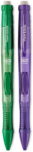 Paper Mate Clearpoint Color Lead Mechanical Pencils, 0.7mm, Assorted Colors, 2 Count in Kuwait
