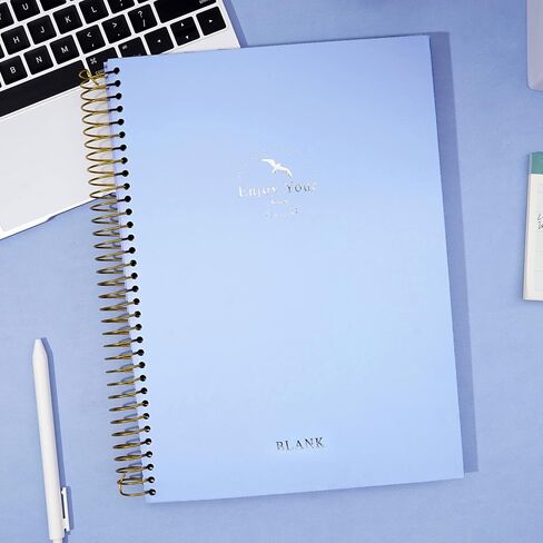 FLYING EAGLE 8.5 x 11 Large Graph Notebook Journal Spiral Graph Grid Notebook 210 Pages Hardcover Graph Notebook Engineering Paper Notebook Graphing Notebook for Men Women, Black in Kuwait