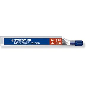 قلم رصاص ميكانيكي من Staedtler Micro Mars Carbon، 0.5 مم، F، 60 مم × 12 (250 05 F) in Kuwait