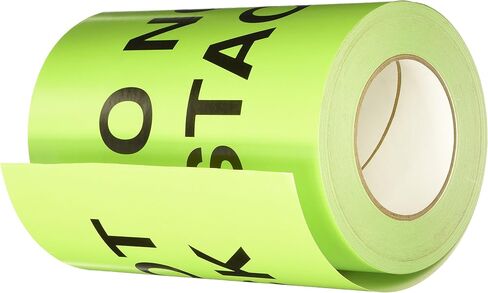 TapeCase Shipping Packing Labels"Do Not Stack", Red/White/Black - 50 per Pack (1 Pack) in Saudi Arabia