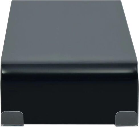 Fast delivery-Acrylic Monitor Riser for Office Home Desktop, Desktop Computer Monitor Stands for Laptop Screen TV Monitor, Keyboard Storage, Desk Riser Shelf Sturdy Glass Black 23.6"x9.8"x4.4" in Saudi Arabia