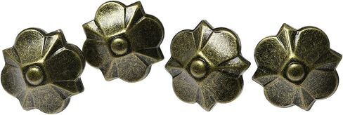 Clover Shape Furniture Nail DZS ELEC 10PCS 20 x 22 mm Clover-Shape Decorative Nails Furniture Thumb Push Pins for Sofa Cork Board Message Board Photo Walls in Saudi Arabia