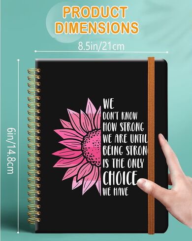 Ruled Spiral Writing Notebook,A5 Hardcover Lined College Journal for Women Lady Girl,Cute Strong Twin-Wire Binding with Premium Paper,8.4" X 6",Perfect for School,Office,Home Gifts(Cartoon Corgi Dog) in Kuwait