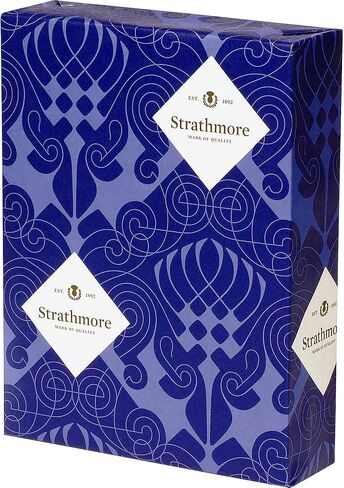 Strathmore 300033 25% Cotton Business Stationery 24Lb 8 1/2 X 11 Natural White 500 Sheets (Stt300033) in Saudi Arabia