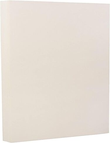 Strathmore 300033 25% Cotton Business Stationery 24Lb 8 1/2 X 11 Natural White 500 Sheets (Stt300033) in Saudi Arabia