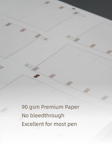 Three Year Journal, 3-year Memory Notebook, Daily Journal, Undated Diary, One Line a Day, Soft Cover, Medium, 90gsm paper (Amber Brown) in Saudi Arabia