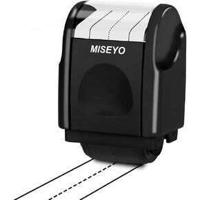 Miseyo Dashed Handwriting Lines Practice Roller Stamp (Black)