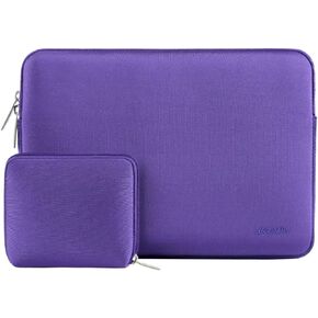 MOSISO Laptop Case 13.3 inch, 13-13.3 inch Laptop Sleeve Bag Compatible with MacBook Air/Pro 13 / Pro 14, HP Dell ASUS Lenovo Notebook, Neoprene Computer Sleeve Bag with Small Case, Black