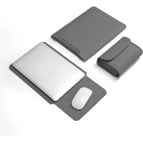 حقيبة كمبيوتر محمول TAIKESEN متوافقة مع MacBook 12 بوصة مع شاشة Retina A1534/Air 13 M2 A2681 M1 A2337/Pro 13 A2338، 12.3 Acer Chromebook/HP/ASUS/Surface، حقيبة PU مع حقيبة صغيرة، أخضر in Kuwait