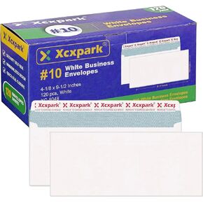 120 PCS #10 Brown Self Seal Kraft 4-1/8 x 9-1/2 inches Security Envelopes, Windowless Invisible Envelopes Super Strong Quick Seal Envelopes Security Tint Pattern Secure in Saudi Arabia