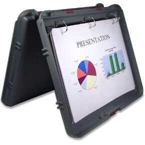 Saunders WorkMate II 00552 Plastic Storage Clipboard - Black, Letter Size Plastic Form Holder, 9 x 12 Inches, with Low Profile Clip