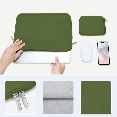 MOSISO Laptop Case 13.3 inch, 13-13.3 inch Laptop Sleeve with Small Case in Saudi Arabia