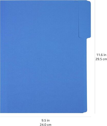 Amazon Basics File Folders, Legal Size, Manila 1/3-Cut Tab, 100-Pack in Saudi Arabia