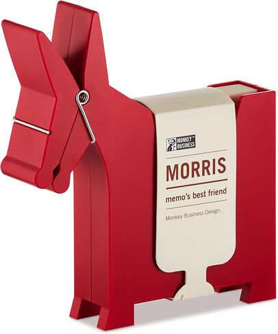 Morris the Donkey: Desktop Memo Holder | Cute Desk Accessories & Office Supplies | Funny Desk Decor & Office Accessories | Desk Supplies: Holders & Dispensers | Sticky Note Holder | by Monkey Business in Kuwait