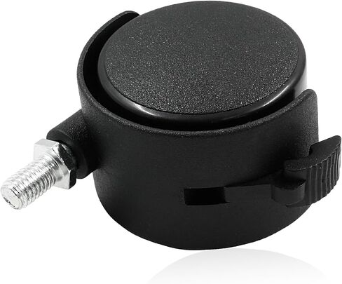 Moicstiy 4 Pack 2 Inch Caster Wheel Replacement Office Chair Caster Wheel Universal Standard Size Furniture Wheel Without Locking Braking Threaded Screw for Computer Gaming Chair Sofa in Kuwait
