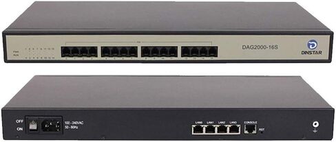 Dinstar DAG2000-16S FXS Analog VoIP Gateway in Saudi Arabia