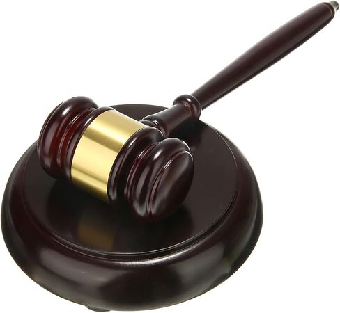 TRINKA "نعم النشط" خشبي يدوي الصنع الخشب غافل صوت بلوك للمحامين القاضية البيع in Kuwait