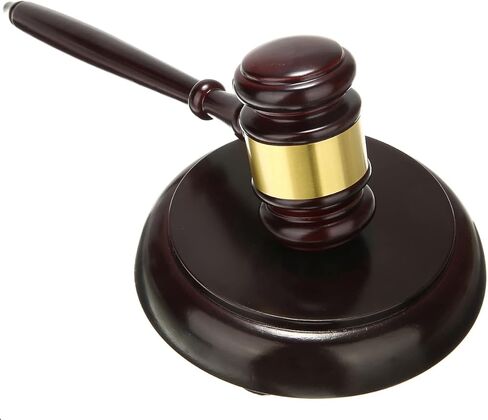 TRINKA "نعم النشط" خشبي يدوي الصنع الخشب غافل صوت بلوك للمحامين القاضية البيع in Kuwait