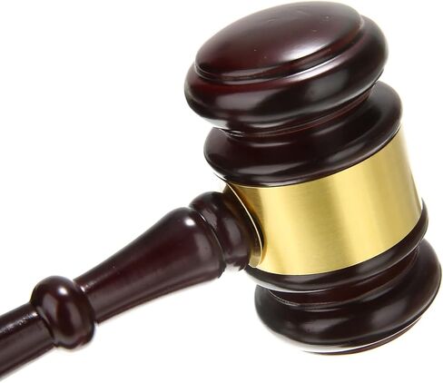 TRINKA "نعم النشط" خشبي يدوي الصنع الخشب غافل صوت بلوك للمحامين القاضية البيع in Kuwait