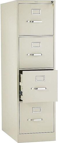 Hon 314Pl 310 Series أربعة أدراج، ملف تعليق كامل، حرف، 26-1/2D، معجون in Kuwait