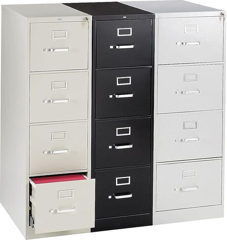 Hon 314Pl 310 Series أربعة أدراج، ملف تعليق كامل، حرف، 26-1/2D، معجون in Kuwait