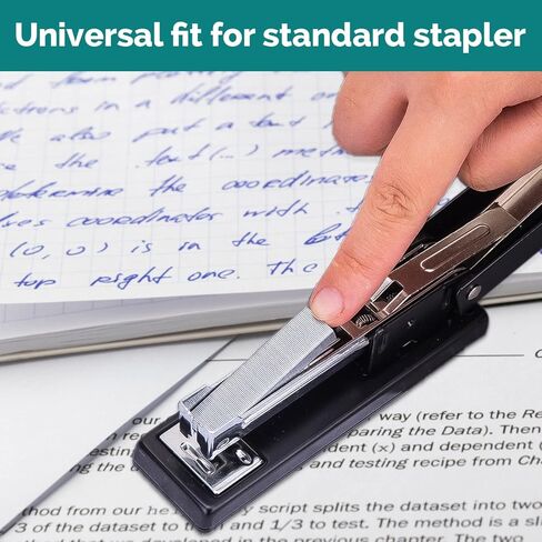 Stapler Value Pack Includes 2 Staplers for Desk, 2 Pk. Staples - 1/4'' Staples Standard, 2 Black Staplers Office Heavy Duty Classic Stapler Great for Office and Home Use in Kuwait