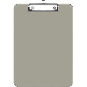 Rimilak Plastic Clipboards with Low Profile Metal Clip, Translucent Clip Board, 12.5 x 9 Inch Letter Size | Office Supply | back to school, Black in Kuwait