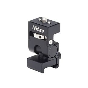 حامل شاشة Nitze الميداني (حذاء بارد سريع الفك إلى دبابيس تحديد قابلة للسحب مقاس 1/4 بوصة)، حامل شاشة منخفض قابل للتعديل قابل للدوران والإمالة - N54-G1