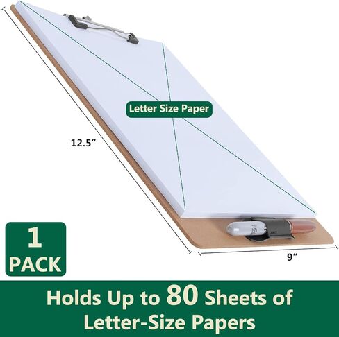 حافظة مع حامل أقلام، ألواح خشبية معاد تدويرها، حجم الحروف، (عبوتان)، حافظة خشبية صلبة، ألواح مشبكية منخفضة للفصول الدراسية والمكاتب والمطاعم والممرضات والطلاب. in Kuwait