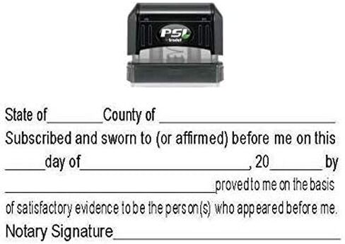 Notary Jurat Stamp 2773 in Saudi Arabia