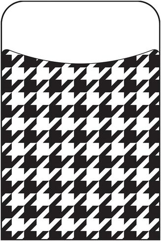جيوب رائعة بنقشة Houndstooth من شركة TREND Enterprises, Inc.، عدد 40 - مظاريف المكتبة والحرف اليدوية in Saudi Arabia
