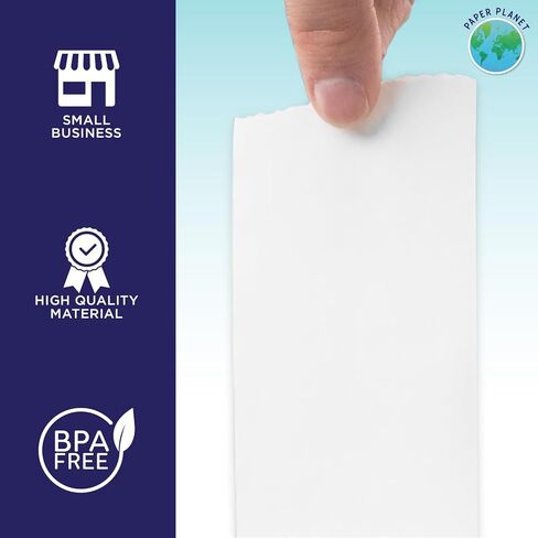 ورق حراري لطابعة Clover POS (طابعة Clover Mini الحرارية) من Paper Planet | لفات ورق إيصالات بطاقة الائتمان لـ Clover C200 C300 C301 C302 C305 | 24 رولز in Kuwait