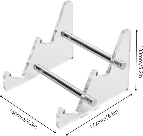 حامل تخزين لوحة المفاتيح الميكانيكية من الأكريليك من Naysku، حامل عرض لوحة المفاتيح، رف حامل من الأكريليك الشفاف، صينية تخزين لوحات مفاتيح الكمبيوتر لـ in Kuwait