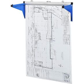 Adir Blueprint Wall Rack - Blueprint Plans Organizer and Construction Plan Holder - Poster Display and Map Rack for Office and Home in Saudi Arabia
