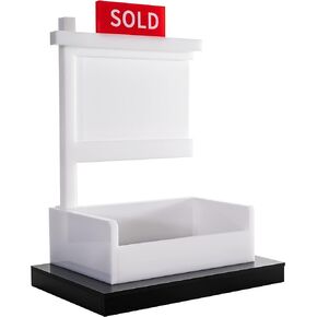YTTYXGS Real Estate Business Card Holder Display,Business Card Holder for Desk,Office Reception Tabletop Business Card Holder Stand- Holds 3.5 x 2 inch Cards in Saudi Arabia