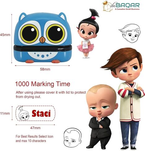Name Stamp for Clothing Kids | Stamps for Kids | Clothing Labels for Kids | The Custom Name Stamp | Kids Name Stamps for Clothing | Name Stamp for Kids Clothes | School Supplies in Saudi Arabia