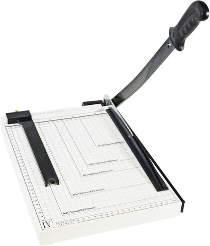 ماكينة تشذيب الورق PPE PrintFinish بسعة 10 إلى 12 ورقة، جيدة للمكتب أو المدرسة أو الأعمال، الحد الأقصى لحجم القطع (12.5) (12.5 × 9.8) in Kuwait